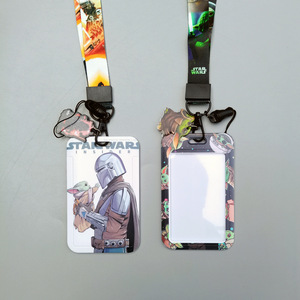 Lanière de téléphone pour enfant avec motif de dessin animé, porte-carte rigide double face pour étudiant, contrô<span class=keywords><strong>le</strong></span> d'accès, <span class=keywords><strong>Star</strong></span> Wars - Product Image 2