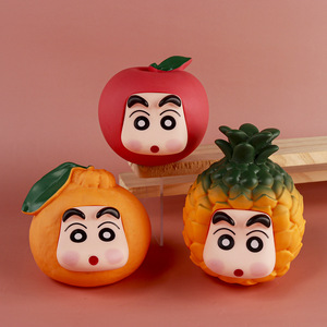 Figurines 3D Adorables de Dessins Animés <span class=keywords><strong>Crayon</strong></span> Shin-chan Durian, Accessoires de Figurines d'<span class=keywords><strong>Action</strong></span>, Décoration de Bureau, Cadeaux pour Enfants - Product Image 3