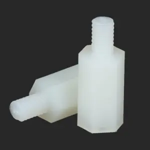 White Nylon Hex Male Female Standoff Pillar Board Mount Threaded Plastic PCB Motherboard Spacer