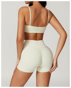 Soutien-gorge de yoga extensible de haute qualité, nouveau design, séchage rapide, respirant, col carré, pour la gym, le <span class=keywords><strong>fitness</strong></span>, la course à pied, noir - Product Image 4