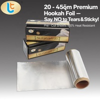 Feuilles de papier d'aluminium pour chicha, pré-découpées, 12x12cm, solides, non toxiques, réutilisables, pour salons de fumoir, en vrac, par paquet