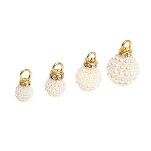 Perlas de Imitación Redondas de 8mm, 12mm, 14mm, Bolas Yangmei, Accesorios para el Cabello, Material para Bolsos, Colgantes para Ropa, Perlas Sueltas - Product Image 4