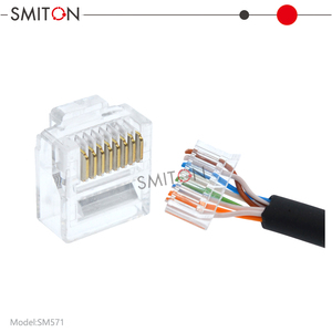 Cat6 điện thoại ngắn cắm <span class=keywords><strong>8P8C</strong></span> Modular cắm - Product Image 6