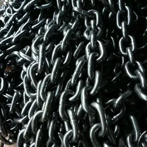 strong black tempered alloy steel g80 lifting chain