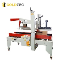 Machine à sceller les cartons Goldtec GTF-AT5050, entièrement automatique, réglable, pour petites boîtes