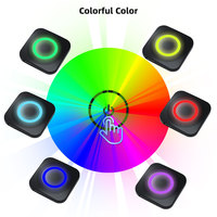 Boîte AI Carplay tout-en-un 4G, Youtube, Netflix, lumière LED colorée intégrée, Play Store, lecteur multimédia vidéo universel pour voiture
