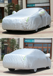Bâche <span class=keywords><strong>de</strong></span> <span class=keywords><strong>protection</strong></span> imperméable Hail & Snow pour carrosserie <span class=keywords><strong>de</strong></span> <span class=keywords><strong>voiture</strong></span> avec <span class=keywords><strong>protection</strong></span> quatre saisons, rejet UV/IR à 99 % et bande réfléchissante - Product Image 6