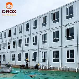 Cbox - Edificios Modulares Prefabricados Asequibles para Oficinas, Dormitorios de 3 Pisos, Unidades Habitacionales, Dormitorios, Casa Contenedor Tipo Flat Pack - Product Image 2