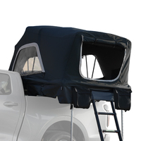Wild Land Voyager Pro 140 Tente de toit à coque rigide Conception pliante Camping en plein air Offroad 4x4 Tente de voiture pour le camping d'aventure