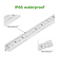 Bande lumineuse de culture étanche 2M IP65 24W Flexible Spectre Complet 4000K AC220V avec Minuteur pour Étagère Kit Complet pour Floraison OEM ODM Disponible