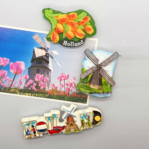 Imanes de nevera para países de Europa, recuerdo turístico, recuerdos de Países Bajos, holland, de <span class=keywords><strong>turismo</strong></span> - Product Image 4