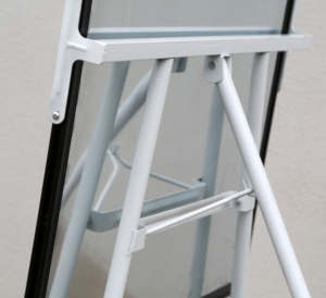 60x90cm Standard Retractable Flip Chart Rack for Schools & Offices Whiteboard Rack - Product Image 4