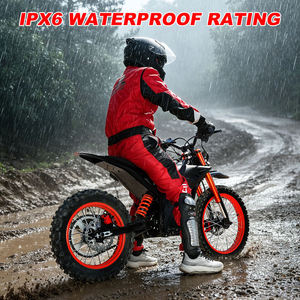 Moto électrique tout-terrain 6500W IPX6 60Nm 3 vitesses, capacité de montée de 65 degrés, pour la conduite sur sentiers, dunes de sable, moto électrique tout-terrain sans balais - Product Image 6