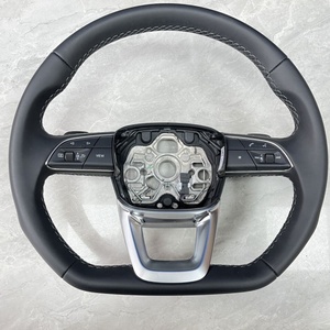 <span class=keywords><strong>Volant</strong></span> Sport M en cuir perforé noir personnalisé pour <span class=keywords><strong>Audi</strong></span> Q3 Q3L Q5L Q7 Q8 A4 A5 A6 A7 A8 - Product Image 1