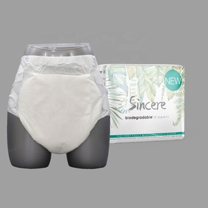 Couches <span class=keywords><strong>de</strong></span> natation personnalisées XL en tissu Spunlace ultra grandes et biodégradables épaisses pour adultes Feuille supérieure en bambou bon marché en vrac Caractéristique imprimée - Product Image 3