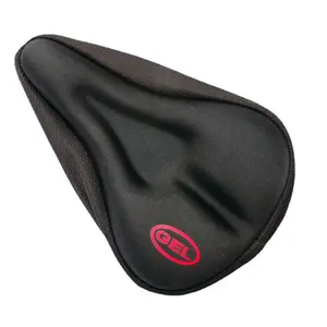 High Quality Comfortable Exercise Narrow Bike Seat Cover 3D Non-planar Silicone Bicycle Seat Cover