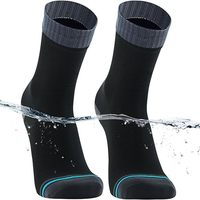 Chaussettes de randonnée extérieures mi-tube camping sports ski eau pataugeoire respirant cyclisme chaussettes imperméables