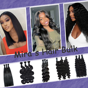 Vendeur Dropshipping Cheveux Humains Naturels 100% Perruque Vierge Humaine Brésilienne Premium Boucles Crochet Extensions de Cheveux en Vrac - Product Image 6