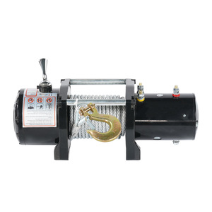 Cabrestante Eléctrico 12V 6000lbs, Cabrestante para Remolque con Control Remoto Inalámbrico y Interruptor Manual, con Cuerda y Polea para ATV UTV Todoterreno - Product Image 3