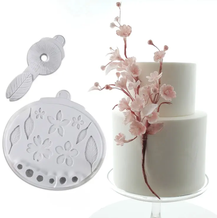 Molde de fondant con patrón en relieve personalizado, decoración de tartas, molde de silicona para hacer tartas