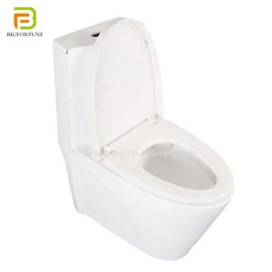 WC monobloc à double chasse pour hôtel, à poser au sol, en céramique, modèle très vendu - Product Image 3