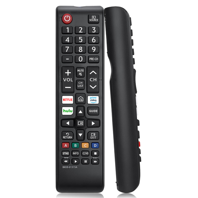Factory Wholesale BN59-01315A Remote Control for All Samsung LED QLED LCD Smart TVs with Netflix, Prime Video and Hulu Button