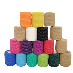 <span class=keywords><strong>Bande</strong></span> <span class=keywords><strong>de</strong></span> fixation auto-adhésive en coton pour usage médical, sportif et protection, élastique et compressive, pour poignet, genou, cheville et animaux, 5cm x 5m, <span class=keywords><strong>Classe</strong></span> I - Product Image 1