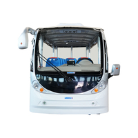 Bus touristique avec cabine entièrement ouverte pour l'hôtel et la navette du campus