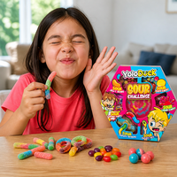 Yoloduck Lot de bonbons gélifiés amusants en forme de forme, sans gluten, saveur acidulée, pour enfants, vente en gros