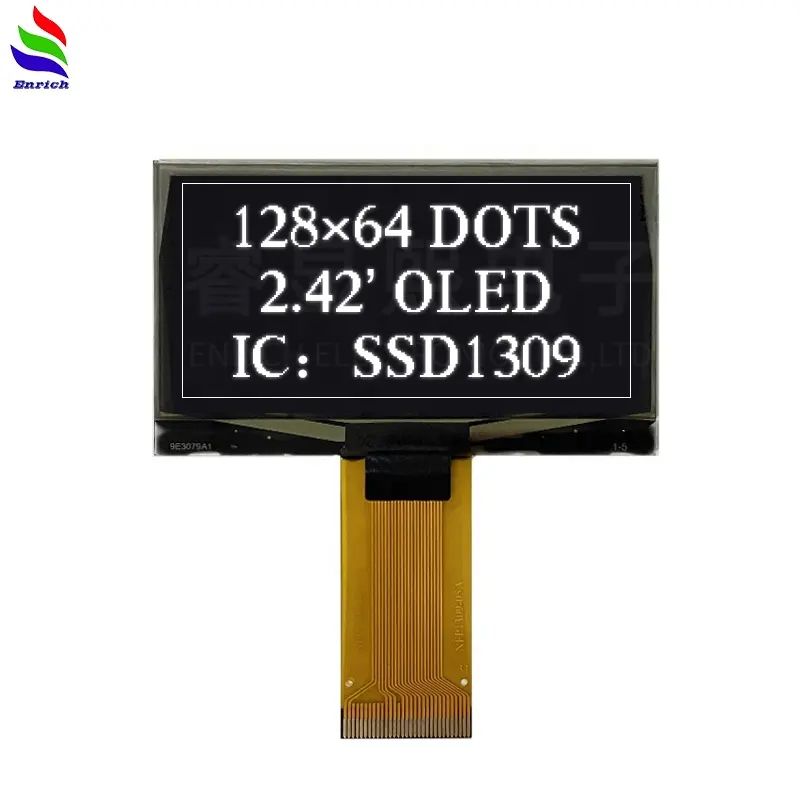 Shenzhen Custom LCD 2,42 дюймов 128x64 SSD1309 OLED дисплей