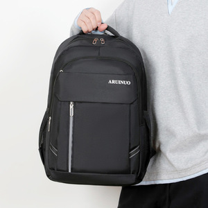 Large Capacity Men's <b>Backpack</b> Multi-layer Casual All-match Junior Senior high <b>school</b> Schoolbag Water-repellent Wear-resistant - Product Image 3