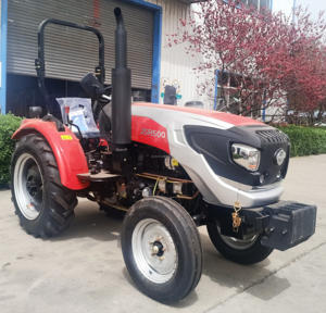 JSR 4WD 35HP-55HP mini tracteur 30HP-50HP chargeur frontal roue agricole tracteur Compact pompe moteur à engrenages pour creuser godet - Product Image 3