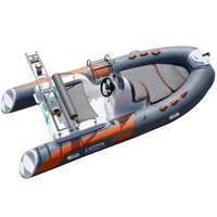 Sannce — bateau de pêche gonflable en fibre de verre, bateau à rames de Sport, Hypalon chinois, 3.9m, avec moteur, bon marché