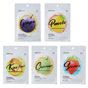 Mascarilla Facial de Algodón de 25 ml con Vitamina C, Infusión Herbal, Hidratante y Rejuvenecedora, para Reducir Manchas y Blanquear la Piel, Marca Privada OEM - Product Image 5