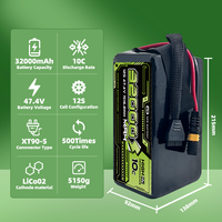 Batterie Lipo GPR POWER Factory 4.45V ultra-haute tension 10000mAh-32000mAh 12SV 47.4V 10C/20C pour drone UAV FPV RC