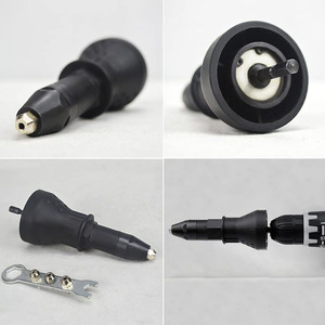 Herramienta de remachado eléctrica, accesorio inalámbrico, <span class=keywords><strong>adaptador</strong></span> de <span class=keywords><strong>taladro</strong></span> - Product Image 4