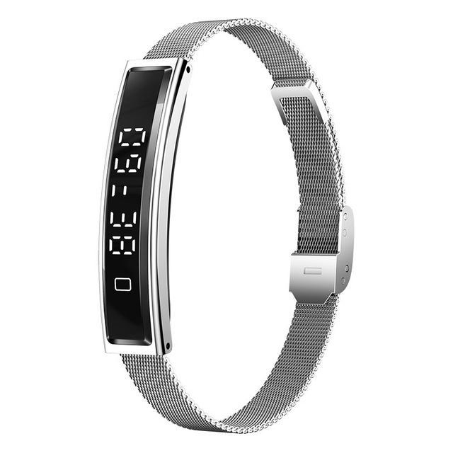 New Health Smart Bracelet for Women IP67 Calendar Pressure HRV Blood Oxygen Sleep Monitor Pedometer Sports Waterproof Wristband