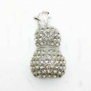 Vàng Bạc kho báu bầu đồ trang sức USB Pendrive tốc độ cao kim loại thực phẩm hình dạng mặt dây chuyền 64GB USB Đĩ<span class=keywords><strong>a</strong></span> - Product Image 3