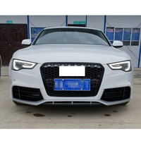 Kit carrosserie pour voiture, pare-chocs avant avec calandre en nid d'abeille pour Audi A5 S5 B8.5, mise à niveau au style RS5, 2013-2016, fourni par l'usine