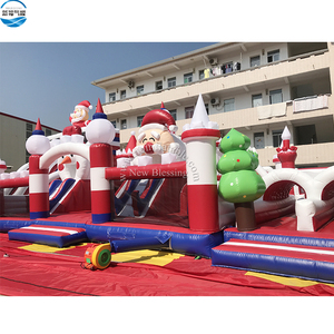 Indoor <b>Inflatable</b> Christmas Theme Park, Outdoor Amusement Park Equipment, <b>Game</b> for Sale <b>Inflatable</b> Playground Inflat - Product Image 6