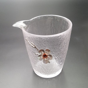 La migliore vendita di bere Teaware resistente al calore tazza <span class=keywords><strong>da</strong></span> tè e sottobicchiere <span class=keywords><strong>in</strong></span> <span class=keywords><strong>vetro</strong></span> piattini per versare il tè - Product Image 4