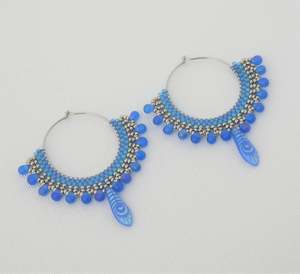 Pendientes de Moda con Cuentas de Semillas - Product Image 1