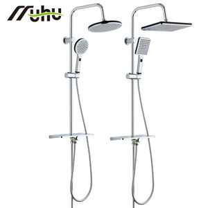 Fournisseur B2B en gros : Colonne de douche thermique classique 3/5 fonctions, ensemble de douche réglable en acier inoxydable avec jet de pluie - Product Image 2