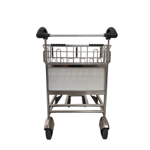 Chariot à bagages robuste avec frein de sécurité pour aéroport, idéal pour les projets aéroportuaires - Product Image 3