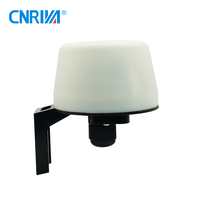 Lámpara de Calle Ajustable para Exteriores CNRIYA con Fotocontrol Electrónico, Interruptor Inductivo, Sensor Día/Noche, LED Disponible, IP54/IP44