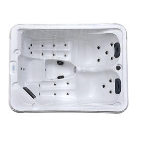 Lussuosa Vasca Idromassaggio Balboa per 2-3 Persone, Piccola Spa da Esterno 110, Piscina Moderna, Vasca Idromassaggio da Esterno - Product Image 1