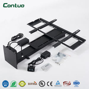 ขายส่งขาตั้งที<span class=keywords><strong>ว</strong></span>ีแบบซ่อนสำหรับใช้ในบ้าน ขนาด 32 ถึง 70 นิ้ว พร้อมมอเตอร์และรีโมทคอนโทรล - Product Image 1