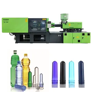 SK 280 מכונת הזרקת פלסטיק אופקית לחיות מחמד עבור דליי PET PVC ABS EPS PA רכיב תיבת הילוכים MLLDPE-ליבה