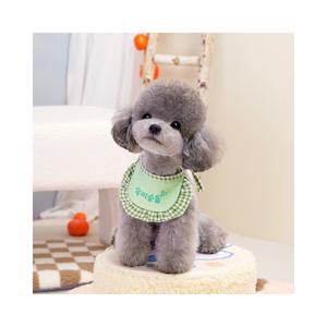Écharpe à carreaux <span class=keywords><strong>pour</strong></span> chien et chat, petit chien, chat, chiot, accessoires <span class=keywords><strong>pour</strong></span> Teddy - Product Image 1
