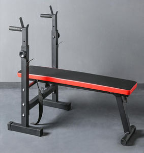 Haltère d'haltérophilie de gymnastique à domicile banc pliant multifonction presse lit d'haltères support d'haltères à squat - Product Image 4